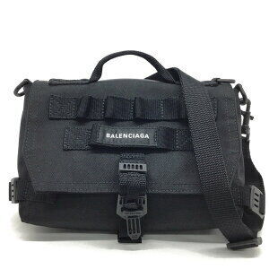 BALENCIAGA Army Messenger Bag Black